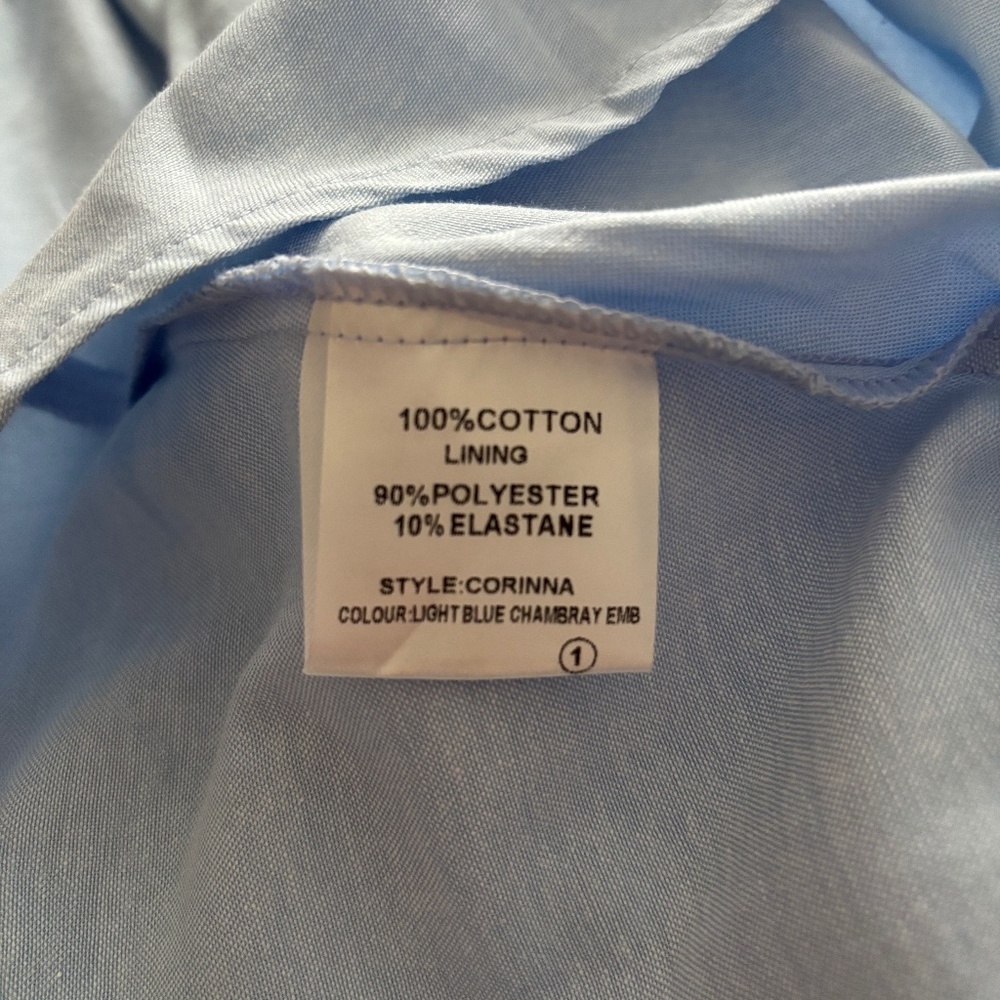 NWT! Lindy Bop Corinna Dress with Embroidered Flowers XS - Picture 11 of 12